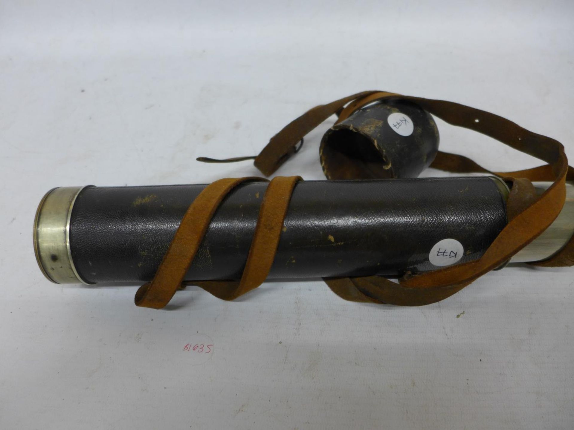 A GOOD EARLY TO MID 19TH CENTURY FOUR DRAW TELESCOPE BY DOLLAND OF LONDON, SERIAL NUMBER 5147, - Image 4 of 6