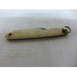 AN ANTIQUE J GREGG 27 SLOANE SQUARE POCKET KNIFE