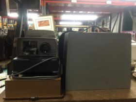 A MAXIMAT N12 ELECTRIC PROJECTOR WITH CASE