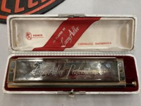 A LARRY ADLER PROFESSIONAL 16 (C) HARMONICA IN ORIGINAL BOX