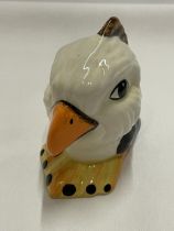 A LORNA BAILEY HAND PAINTED AND SIGNED BIRD EAGLE