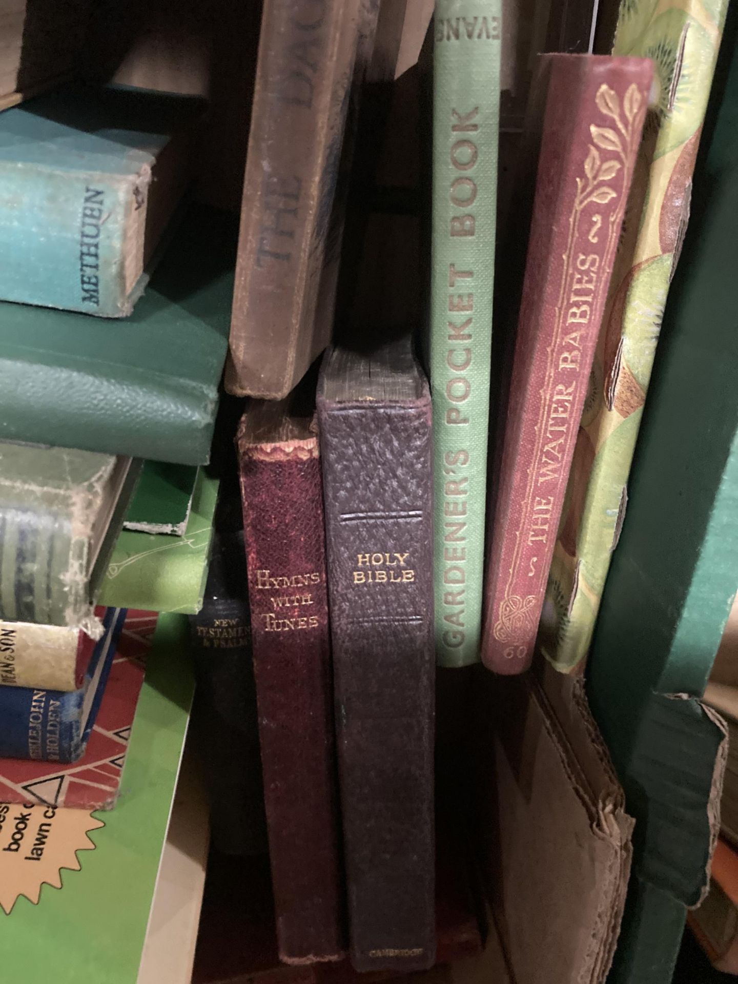 A COLLECTION OF VINTAGE BOOKS TO INCLUDE CLOTH BOUND EXAMPLES , CHESHIRE VILLAGE MEMORIES ETC - Image 5 of 6