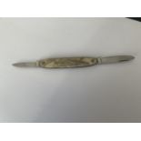 A MOTHER OF PEARL KNIFE SILVER FAIRSKY