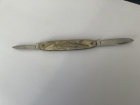 A MOTHER OF PEARL KNIFE SILVER FAIRSKY