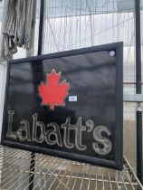 A LABBAT'S ILLUMINATED SIGN