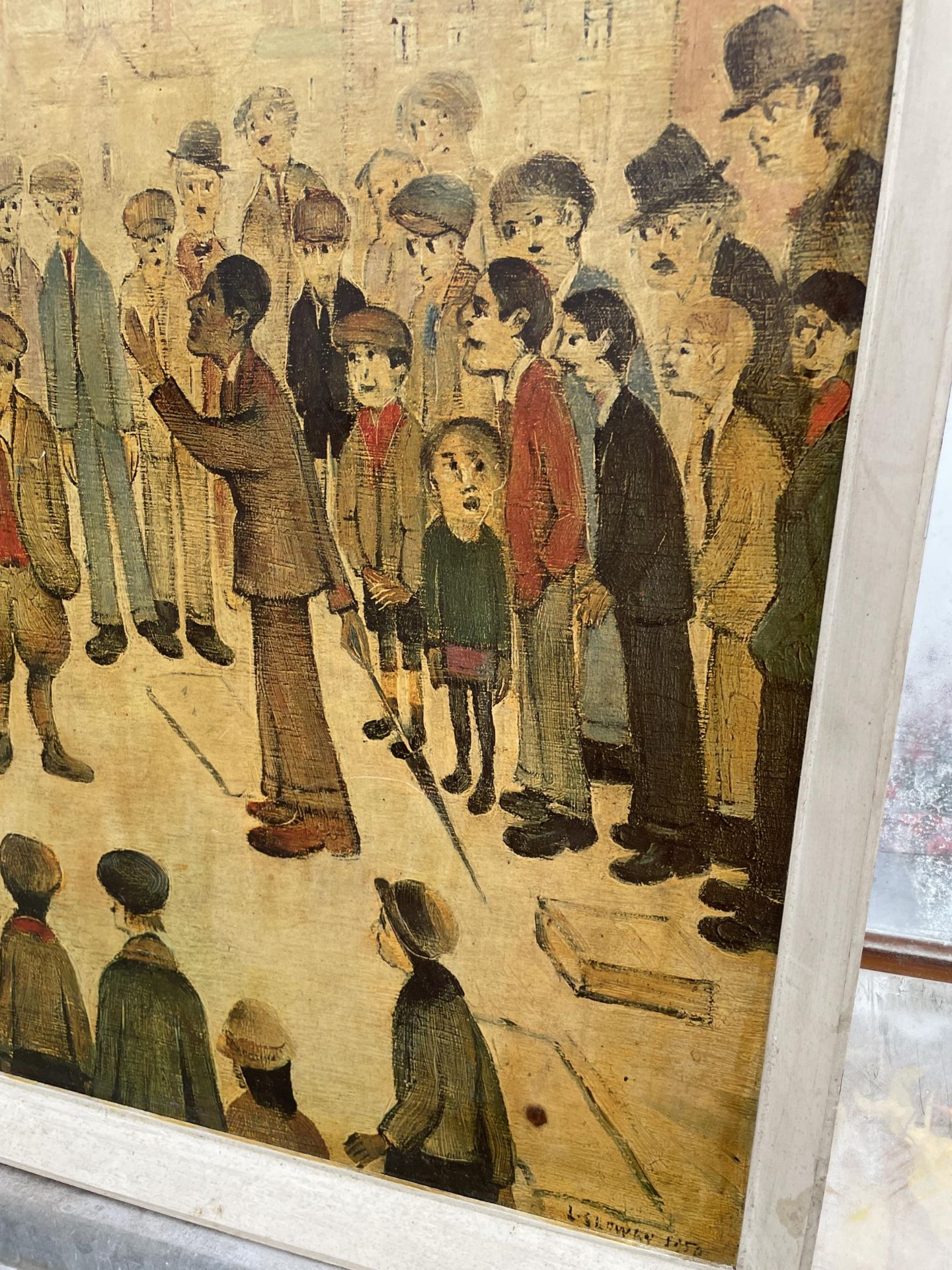 A FRAMED LOWRY PRINT - Image 2 of 3