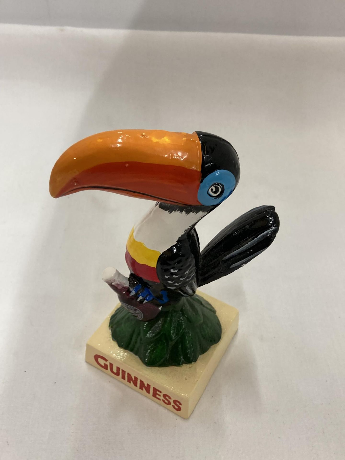 A CAST GUINNESS TOUCAN FIGURE, HEIGHT 17CM - Image 2 of 3