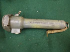 A MID 20TH CENTURY GEC SAFETY TORCH, LENGTH 27CM