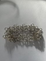 A SILVER BRACELET