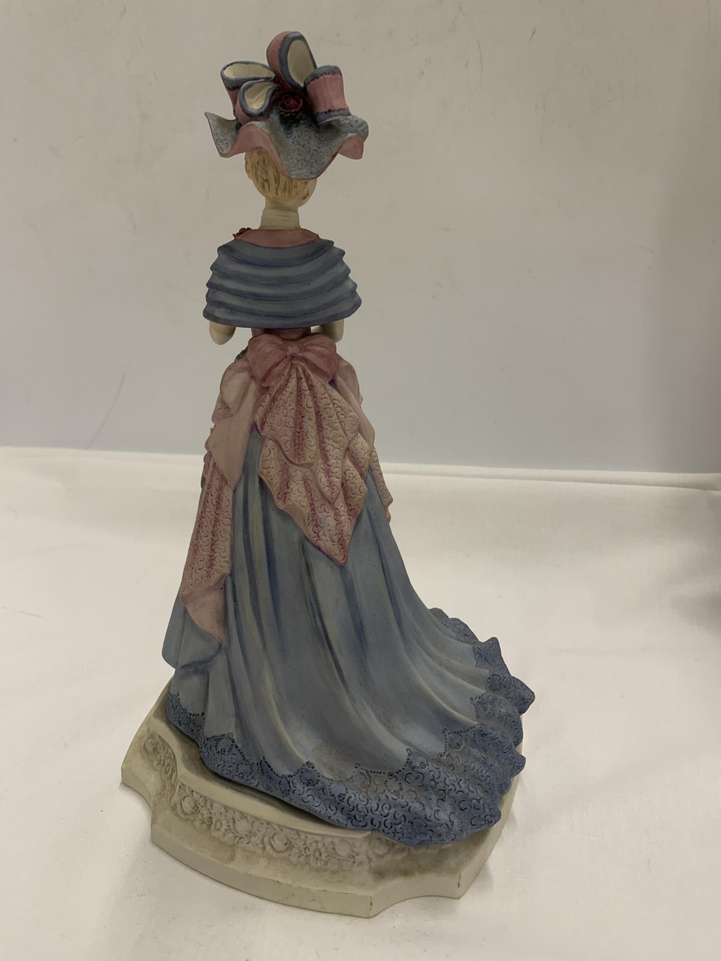 A COALPORT TURN OF THE CENTURY 'ROYAL ENCLOSURE AT ASCOT' LIMITED EDITION FIGURE - Image 3 of 6