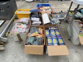 A LARGE QUANTITY OF AS NEW OLD SHOP STOCK TOYS AND GAMES