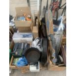 AN ASSORTMENT OF HOUSEHOLD CLEARANCE ITEMS