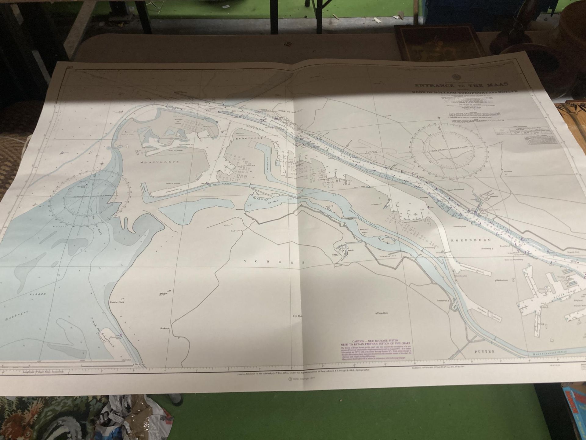 A CHART FOLIO OF THE EASTERN SHORES OF THE NORTH SEA FROM CALAIS TO THE SKAW - Image 3 of 3