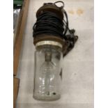 A VINTAGE INSPECTION LIGHT