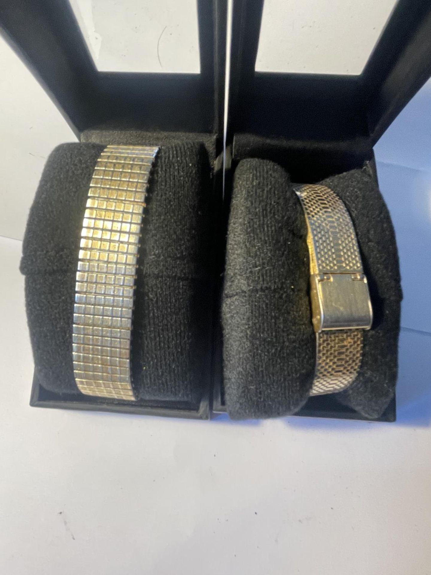 TWO SEKONDA WRIST WATCHES IN PRESENTATION BOXES SEEN WORKING BUT NO WARRANTY - Image 4 of 4
