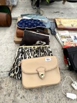 AN ASSORTMENT OF LADIES FASHION HANDBAGS