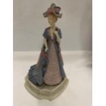 A COALPORT TURN OF THE CENTURY 'ROYAL ENCLOSURE AT ASCOT' LIMITED EDITION FIGURE