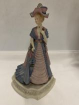 A COALPORT TURN OF THE CENTURY 'ROYAL ENCLOSURE AT ASCOT' LIMITED EDITION FIGURE