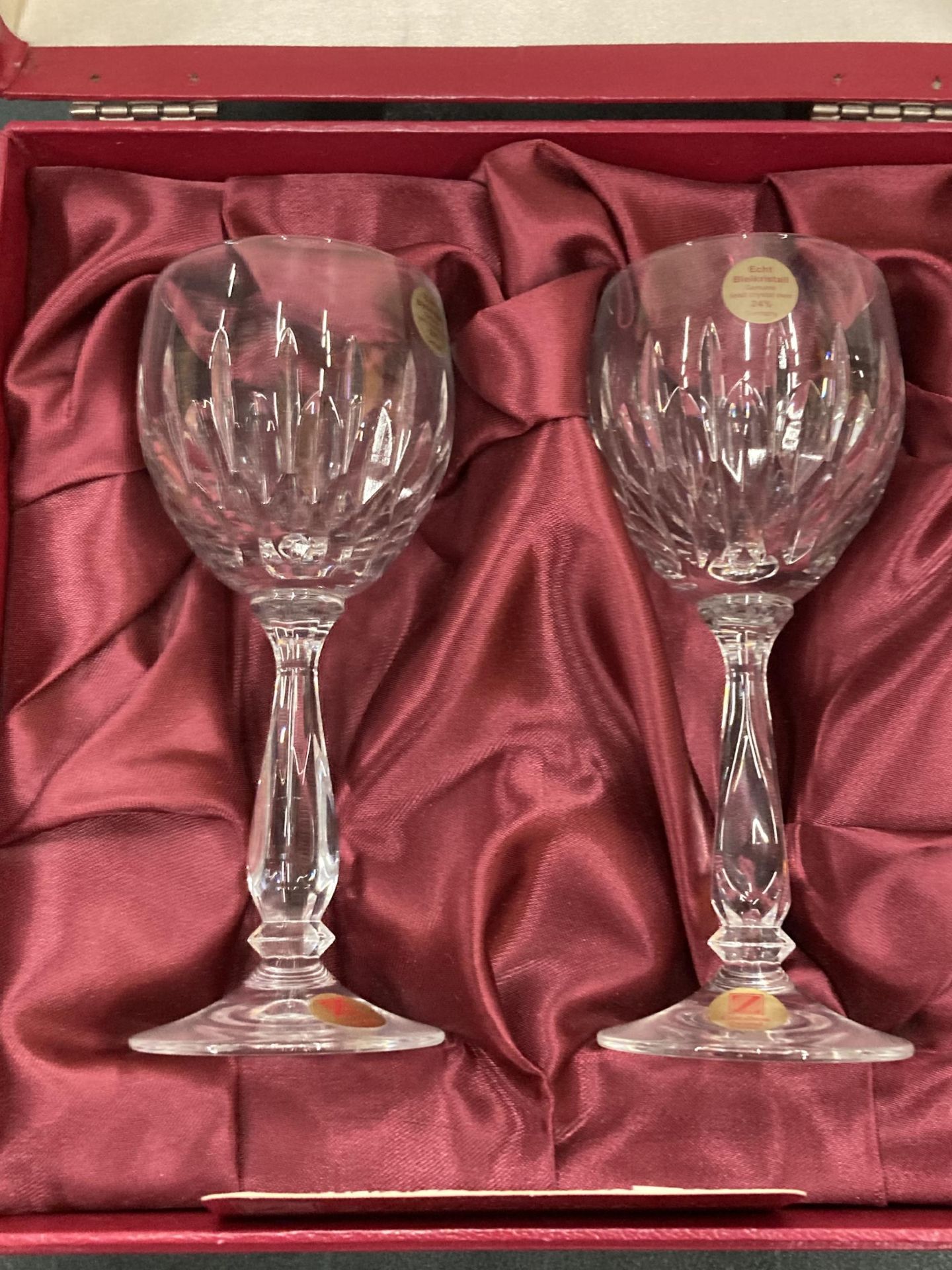 THREE SETS OF TWO 'CRISTALLERIE ZWIESEL' GLASSES, BOXED - Bild 2 aus 3