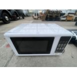 A WHITE KENWOOD MICROWAVE OVEN