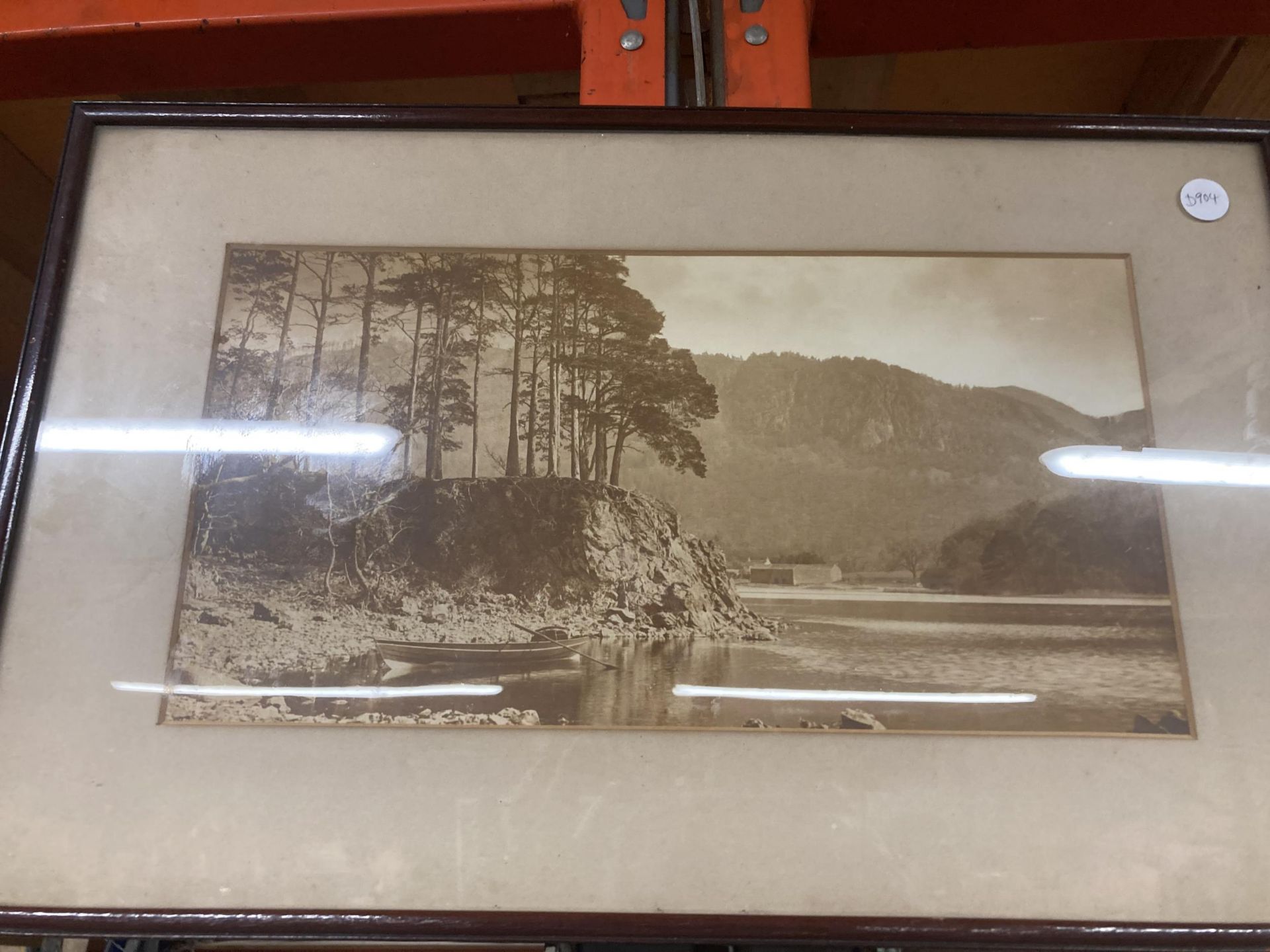 A GROUP OF THREE FRAMED PRINTS OF LANDSCAPE SCENES - Image 4 of 4