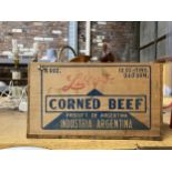 A VINTAGE 'LIBBYS' CORNED BEEF BOX