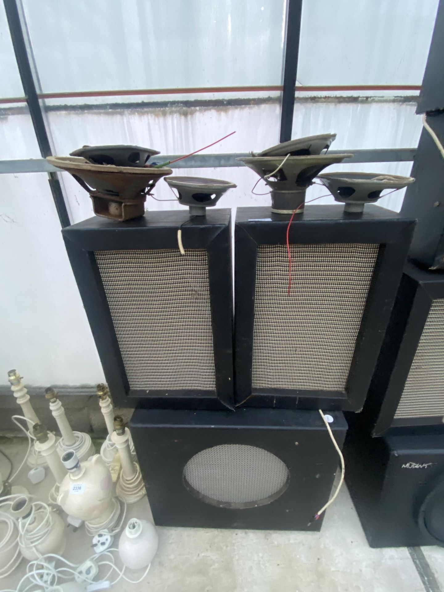 AN ASSORTMENT OF SPEAKERS