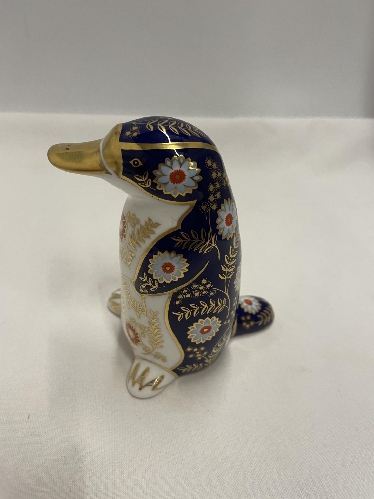A ROYAL CROWN DERBY DUCK BILLED PLATYPUS (SECOND) - Image 3 of 4