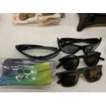 A QUANTITY OF FASHION SUNGLASSES - 5 IN TOTAL