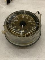 A 1960'S CAR COMPASS