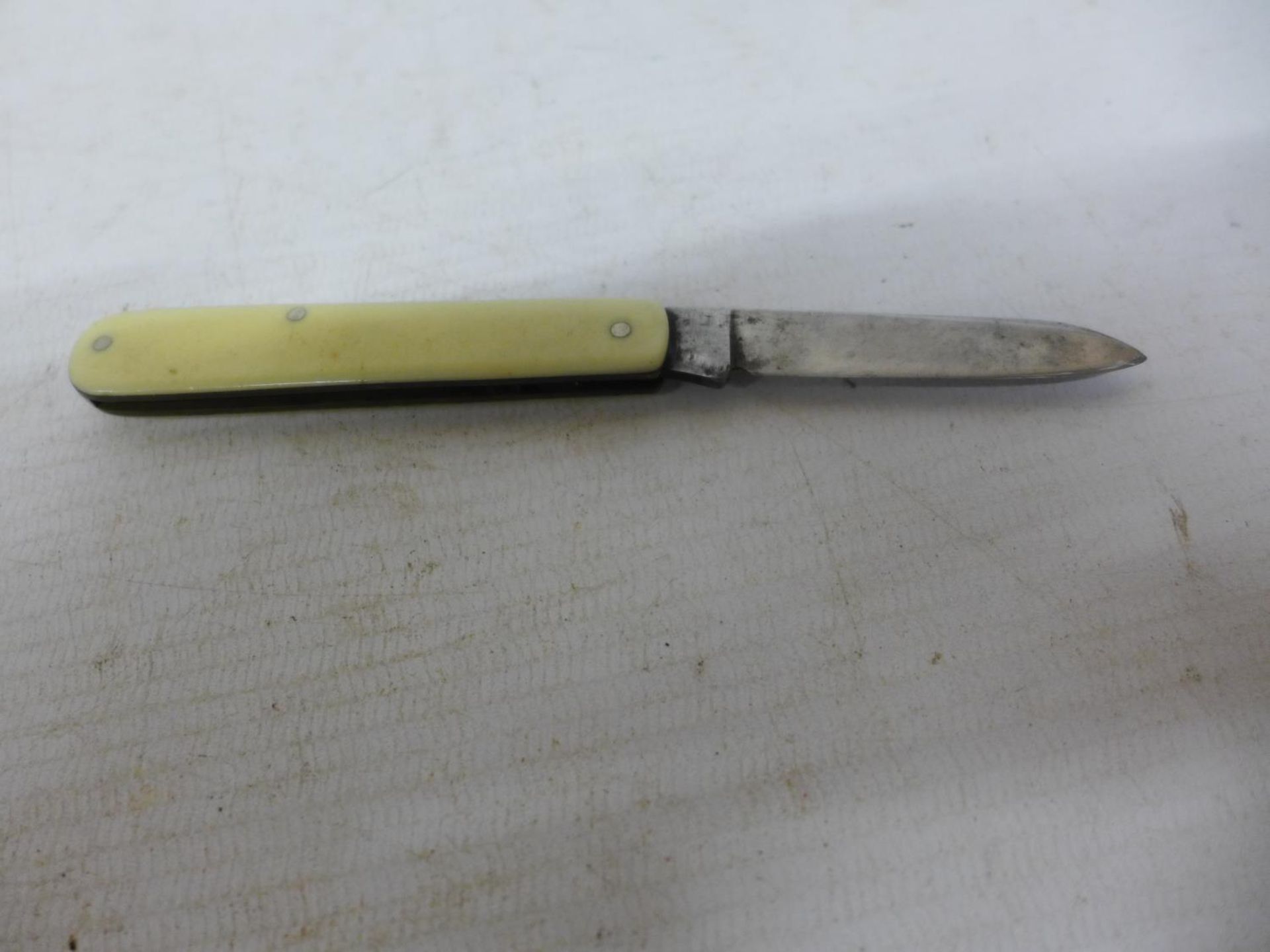 A JOHN WATTS BONE HANDLE FRUIT KNIFE - Bild 3 aus 3