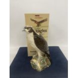 AN UNOPENED WHYTE & MACKAY SCOTCH WHISKY ROYAL DOULTON OSPREY FIGURE WITH BOX