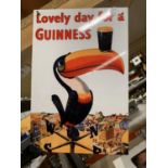 A 'LOVELY DAY FOR A GUINNESS' SIGN