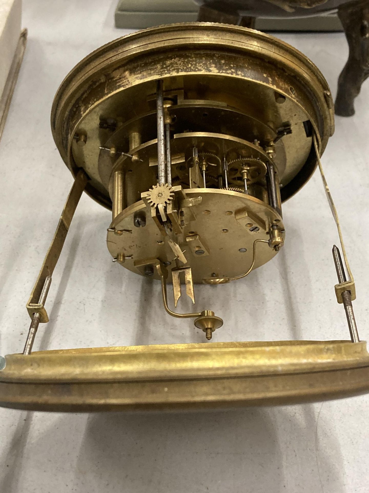 A VISUAL ESCAPEMENT CLOCK, BELIEVED WORKING ORDER - Image 2 of 3