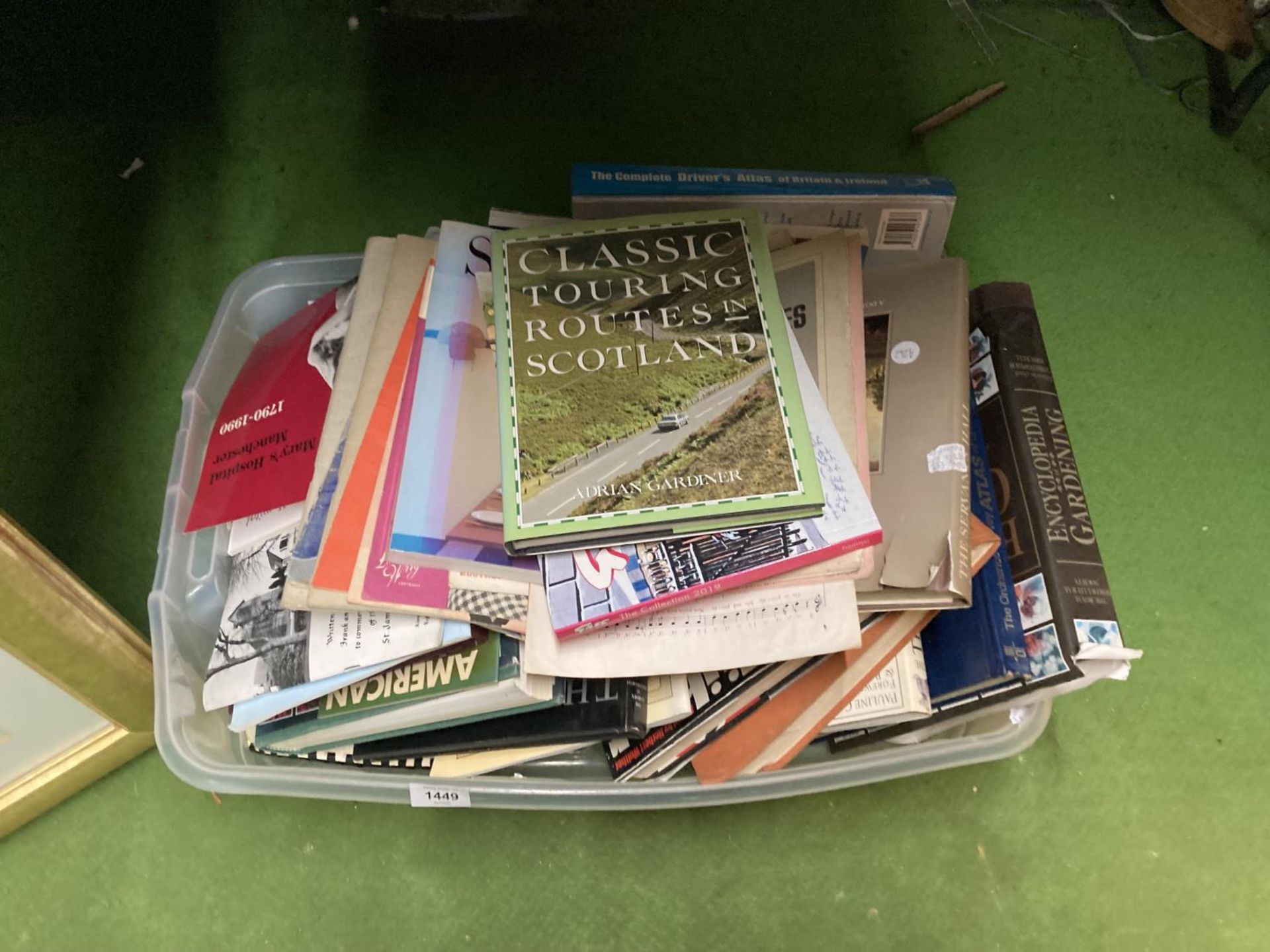 A BOX OF ASSORTED BOOKS