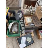 AN ASSORTMENT OF HOUSEHOLD CLEARANCE ITEMS