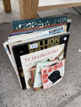 AN ASSORTMENT OF LP RECORDS