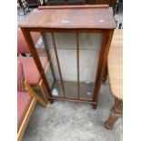 A MID 20TH CENTURY CHINA CABINET, A/F