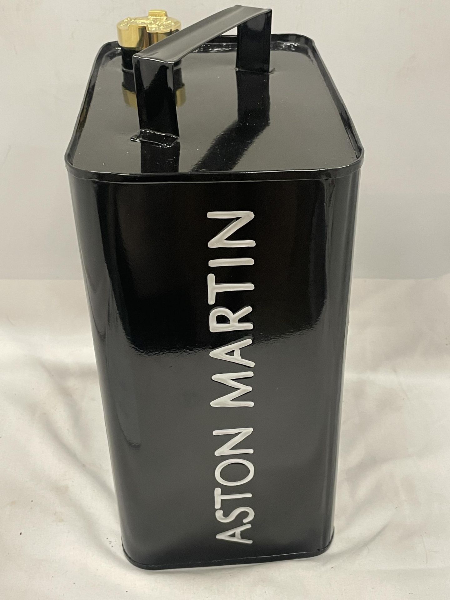 A BLACK ASTON MARTIN PETROL CAN - Image 2 of 3