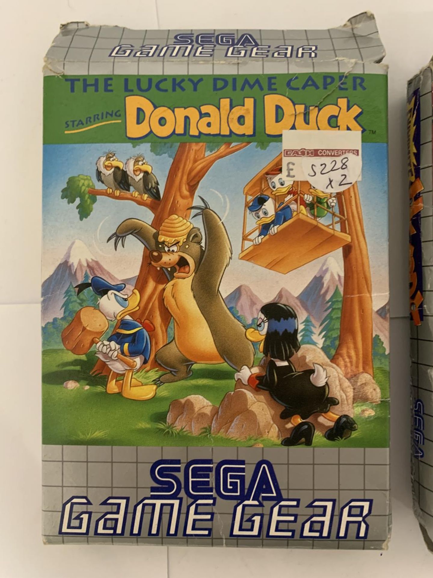 TWO BOXED SEGA GAME GEAR GAMES TO INCLUDE THE LUCKY DIME CAPER STARRING DONALD DUCK AND DYNAMITE - Image 2 of 5