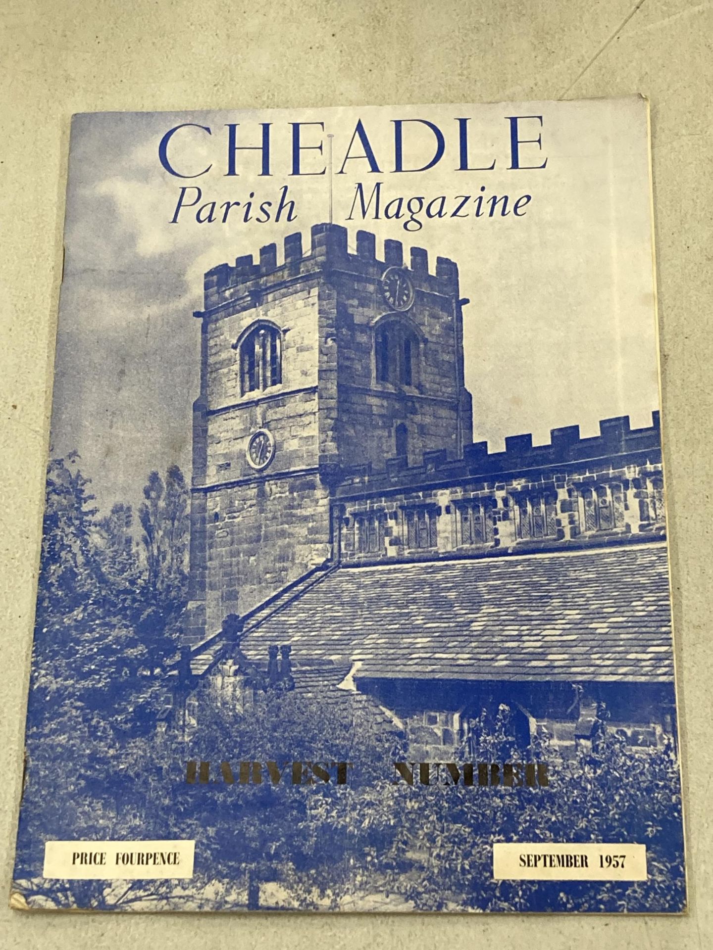 A VINTAGE 1957 CHEADLE PARISH MAGAZINE