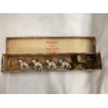 A VINTAGE CRESCENT TOYS CORONATION ROYAL COACH WITH HORSES NO. 1953