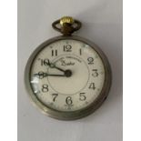 A VINTAGE DUKE RAILWAY TIMEKEEPER POCKET WATCH