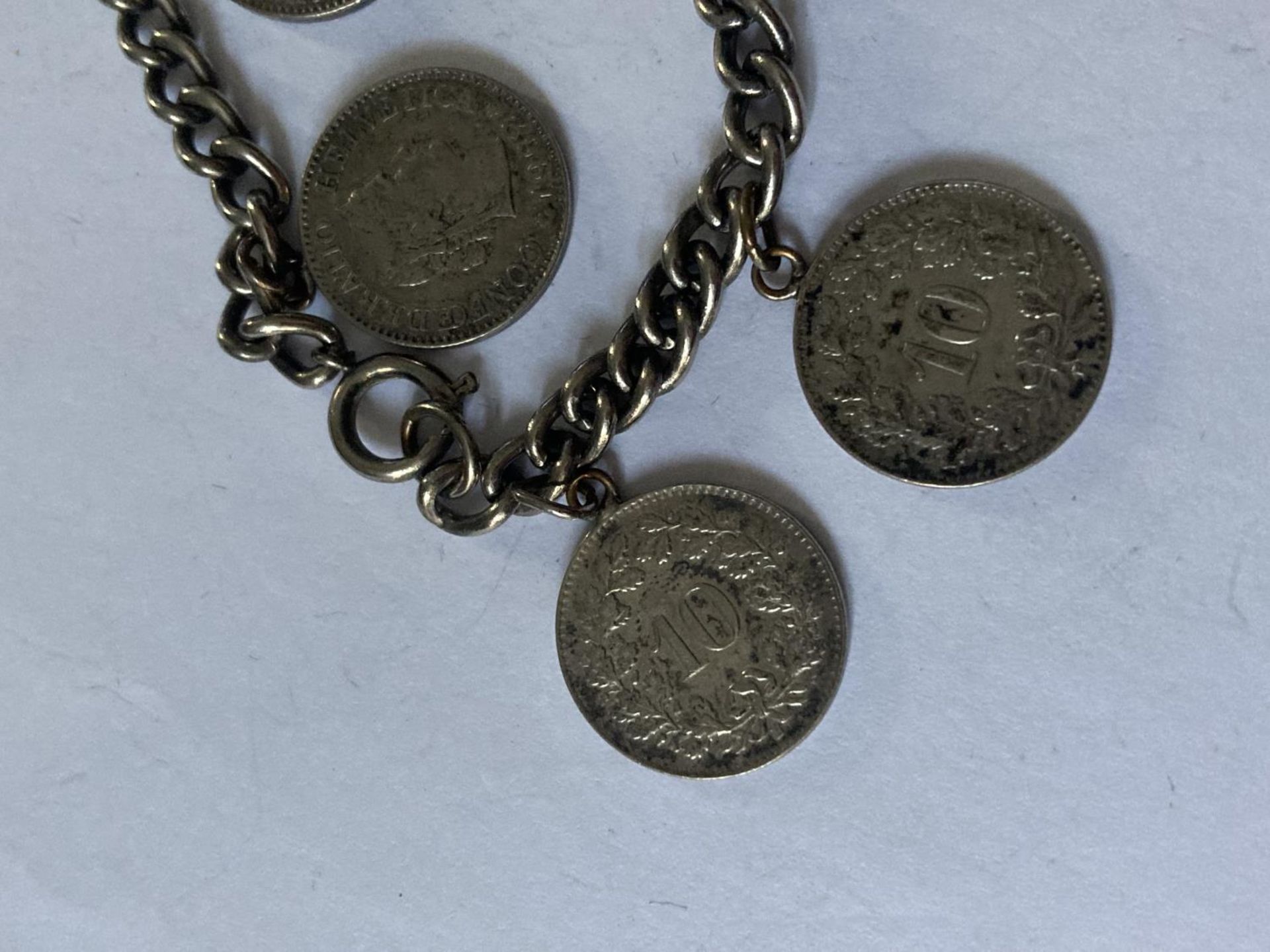 A COIN DESIGN BRACELET - Image 2 of 3