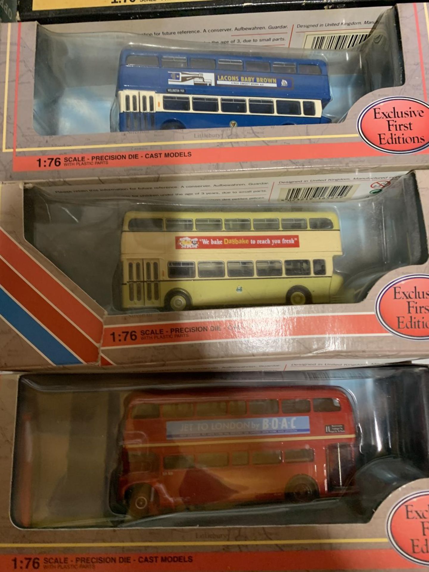 EIGHT BOXED GILBOW BUSES, EXCLUSIVE FIRST EDITIONS, SCALE 1:76 - AS NEW - Image 3 of 4