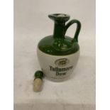 A TULLAMORE DEW FINEST OLD IRISH WHISKEY IN A CERAMIC JUG, 700ML, BOXED