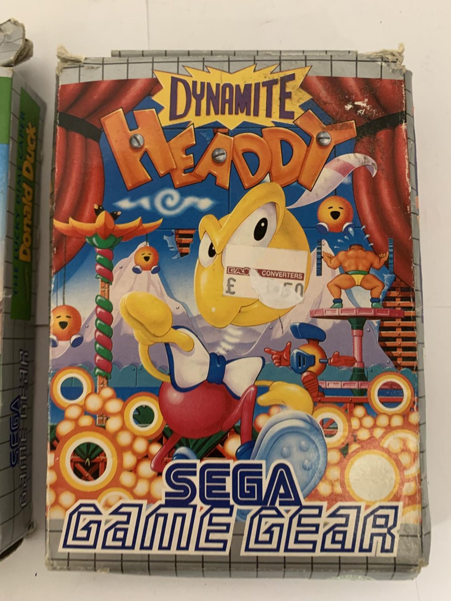 TWO BOXED SEGA GAME GEAR GAMES TO INCLUDE THE LUCKY DIME CAPER STARRING DONALD DUCK AND DYNAMITE - Image 3 of 5