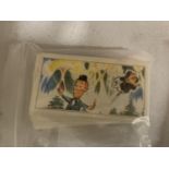 A PACK OF LAUREL AND HARDY 1968 CARDS