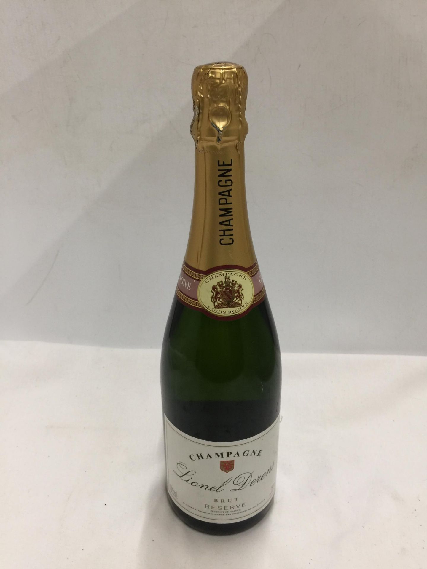 A 75CL BOTTLE - LIONEL DERENS BRUT RESERVE CHAMPAGNE