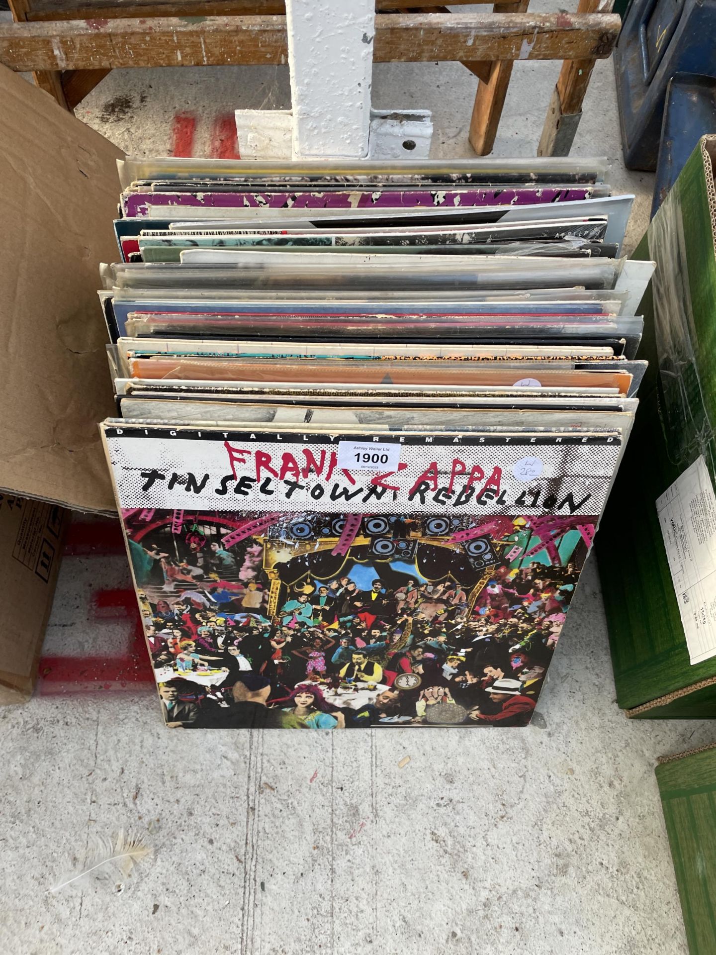 AN ASSORTMENT OF LP RECORDS